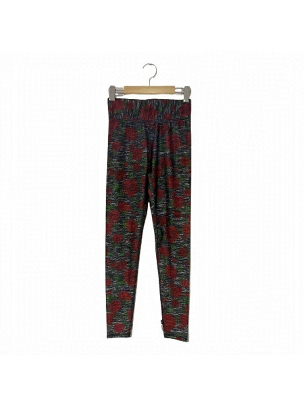 𝅺TEREZ Rose print yoga leggings NWOT